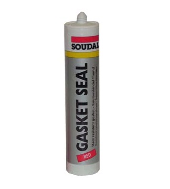 SOUDAL GASKETSEAL - RED ( UP TO 285 C) 